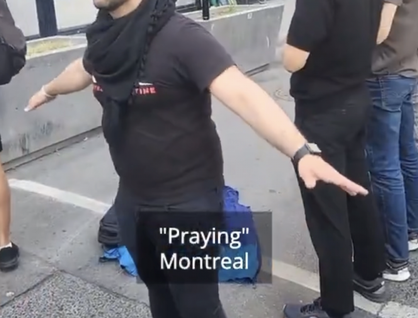 ¿DOBLE MORAL EN MONTREAL? MULTAN IGLESIA CRISTIANA, PERO PERMITEN REZOS PÚBLICOS SIN CASTIGO