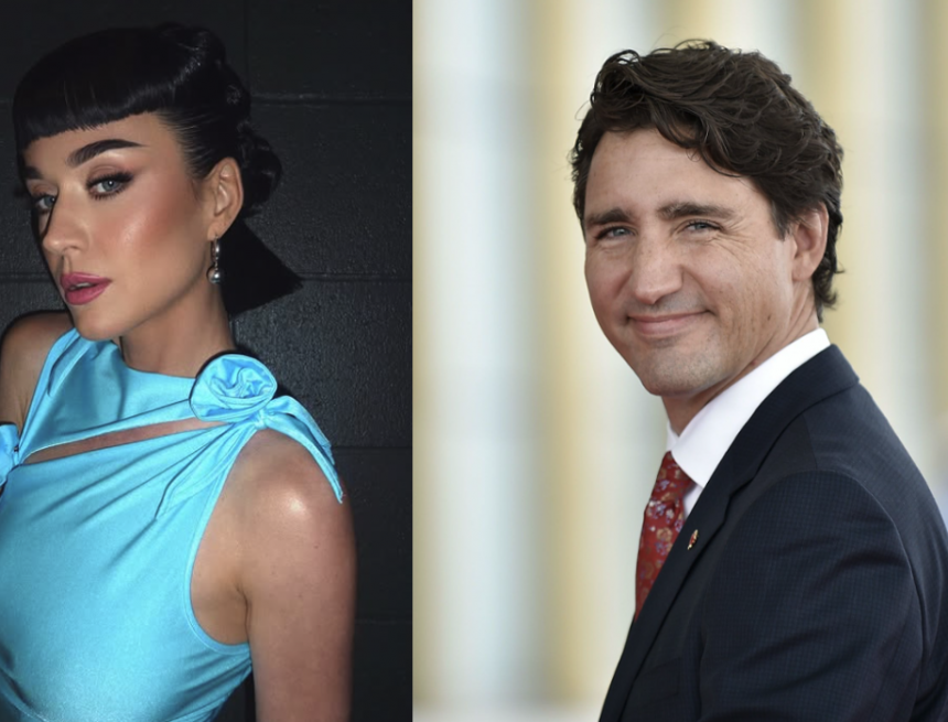 TMZ REVELA NOCHE DE CÓCTELES ENTRE TRUDEAU Y KATY PERRY EN EL PLATEAU