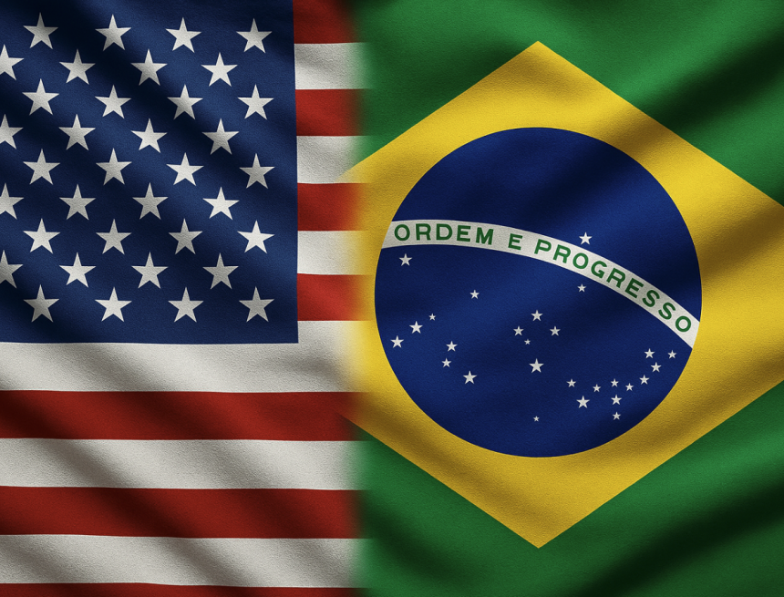 Brasil-USA 1 ARANCELES DE TRUMP A BRASIL POR APOYO A BOLSONARO ELEVARÁN COSTOS PARA CONSUMIDORES EN AMÉRICA