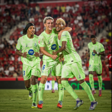 BARCELONA GOLEA 3-0 AL MALLORCA EN SU DEBUT DE LALIGA