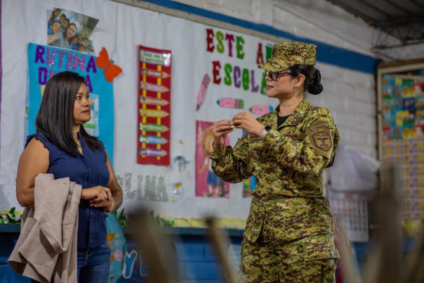 EL SALVADOR; MINISTRA KARLA TRIGUEROS INICIA VISITAS ESCOLARES EN AHUACHAPÁN BAJO EL PROGRAMA DOS ESCUELAS X DÍA