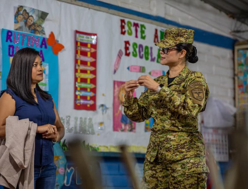 karla 3 EL SALVADOR; MINISTRA KARLA TRIGUEROS INICIA VISITAS ESCOLARES EN AHUACHAPÁN BAJO EL PROGRAMA DOS ESCUELAS X DÍA