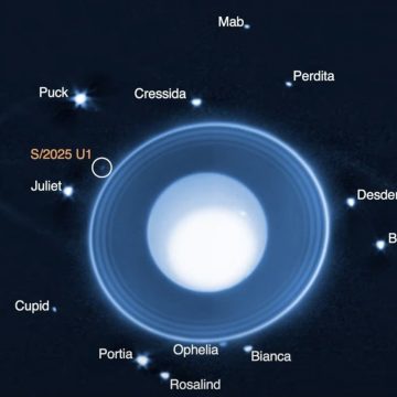 TELESCOPIO JAMES WEBB DESCUBRE UNA NUEVA LUNA ORBITANDO URANO