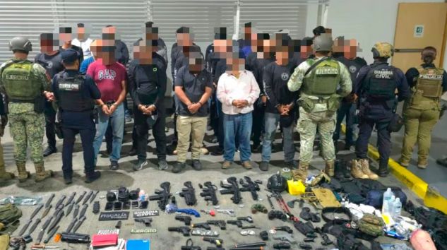DETIENEN A 38 INTEGRANTES DE LA LUZ DEL MUNDO EN MICHOACÁN, MÉXICO, ENTRE ELLOS UN ESTADOUNIDENSE