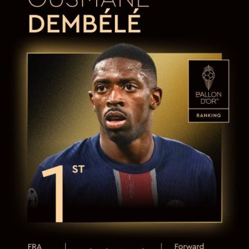 OUSMANE DEMBÉLÉ GANA EL BALÓN DE ORO 2024/25