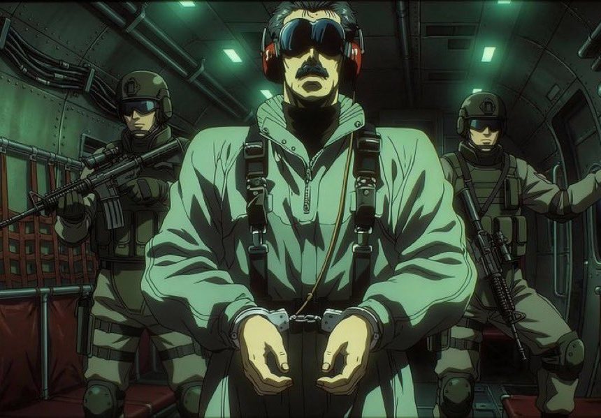 VIDEO ESTILO ANIME SOBRE LA DETENCIÓN DE MADURO SE VUELVE VIRAL EN REDES SOCIALES