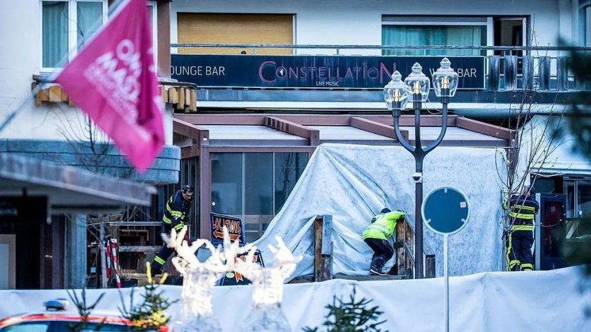 EXPLOSIÓN EN BAR DE ESTACIÓN DE ESQUÍ EN SUIZA DEJA DECENAS DE MUERTOS EN CELEBRACIÓN DE AÑO NUEVO