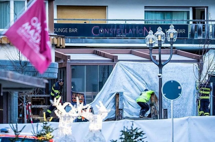 EXPLOSIÓN EN BAR DE ESTACIÓN DE ESQUÍ EN SUIZA DEJA DECENAS DE MUERTOS EN CELEBRACIÓN DE AÑO NUEVO