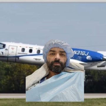 JULIO RIVERA YA SE ENCUENTRA EN EL SALVADOR TRAS SER TRASLADADO EN AVIÓN AMBULANCIA DESDE ESTADOS UNIDOS