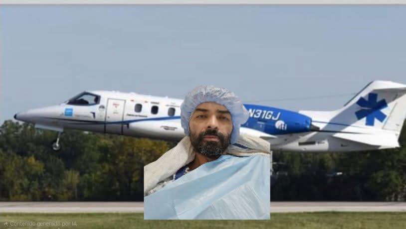 JULIO RIVERA YA SE ENCUENTRA EN EL SALVADOR TRAS SER TRASLADADO EN AVIÓN AMBULANCIA DESDE ESTADOS UNIDOS