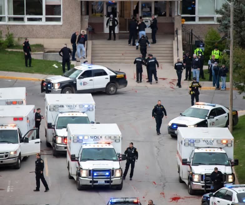 TIROTEO EN ESCUELA SECUNDARIA DE CANADÁ DEJA AL MENOS 10 FALLECIDOS