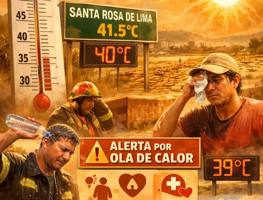 OLA DE CALOR INTENSO CONTINÚA AFECTANDO A EL SALVADOR CON TEMPERATURAS QUE SUPERAN LOS 41 °C
