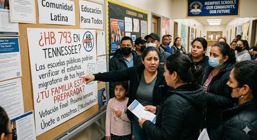 AVANZA EN TENNESSEE PROYECTO DE LEY QUE PODRÍA RESTRINGIR INSCRIPCIÓN DE MENORES INDOCUMENTADOS EN ESCUELAS