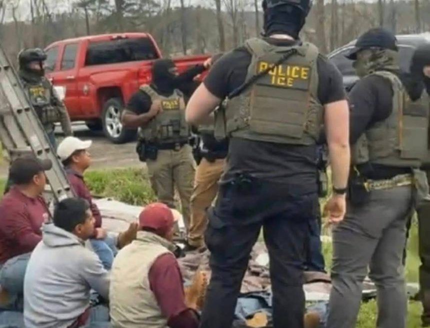 ice 1 DETENCIÓN DE TRABAJADORES HISPANOS EN MARYLAND GENERA REACCIONES TRAS OPERATIVO DE ICE