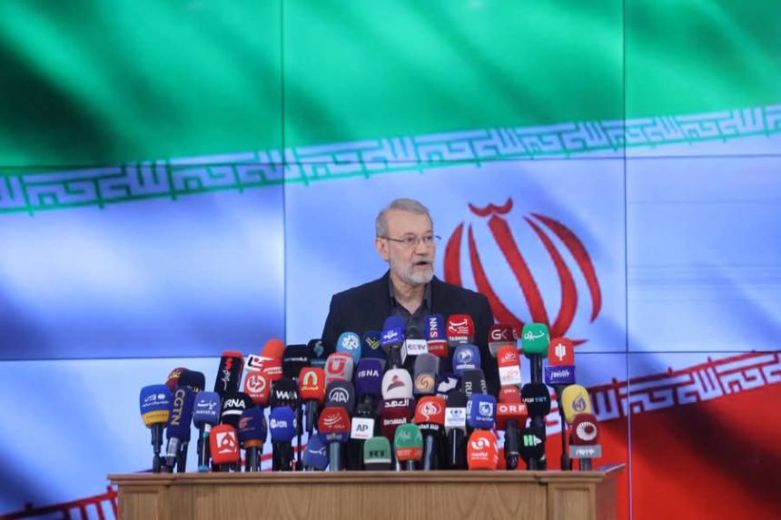 IRÁN ADVIERTE A EE. UU. E ISRAEL TRAS DECLARACIONES DE ALI LARIJANI
