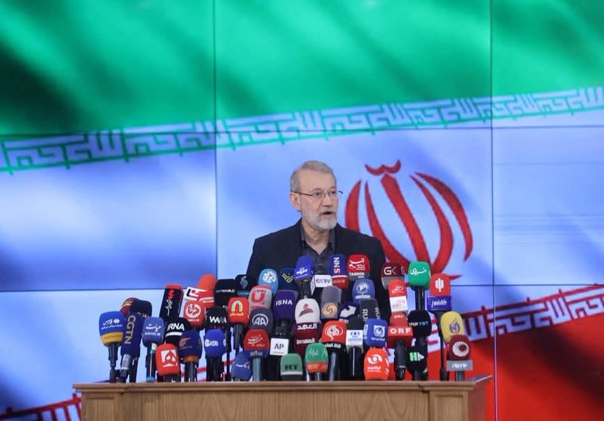 iran IRÁN ADVIERTE A EE. UU. E ISRAEL TRAS DECLARACIONES DE ALI LARIJANI