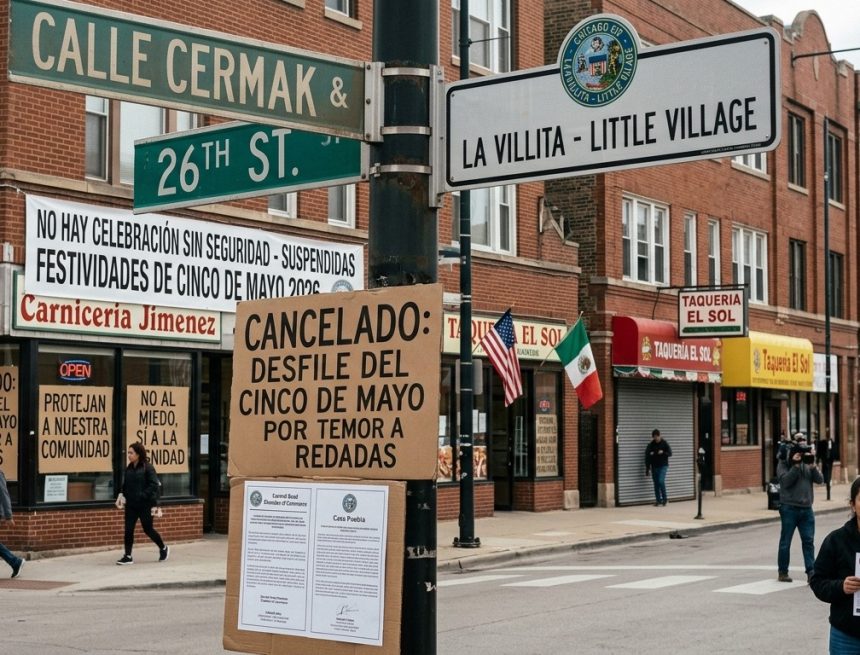 SUSPENDEN FESTEJOS DEL CINCO DE MAYO EN CHICAGO ESTADOS UNIDOS POR TEMOR A OPERATIVOS MIGRATORIOS