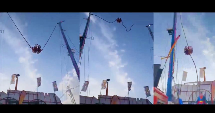 CUATRO PERSONAS RESULTAN LESIONADAS LEVES TRAS INCIDENTE EN ATRACCIÓN MECÁNICA EN SEVILLA,ESPAÑA