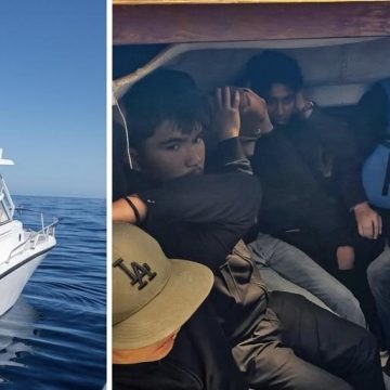 OCHO MIGRANTES MEXICANOS SON DETENIDOS EN LANCHA CERCA DE SAN DIEGO