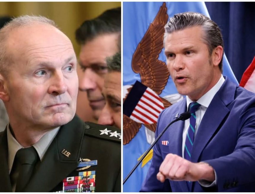 DESTITUYEN AL JEFE DEL ESTADO MAYOR DEL EJÉRCITO DE EE. UU. EN MEDIO DE TENSIONES INTERNACIONALES