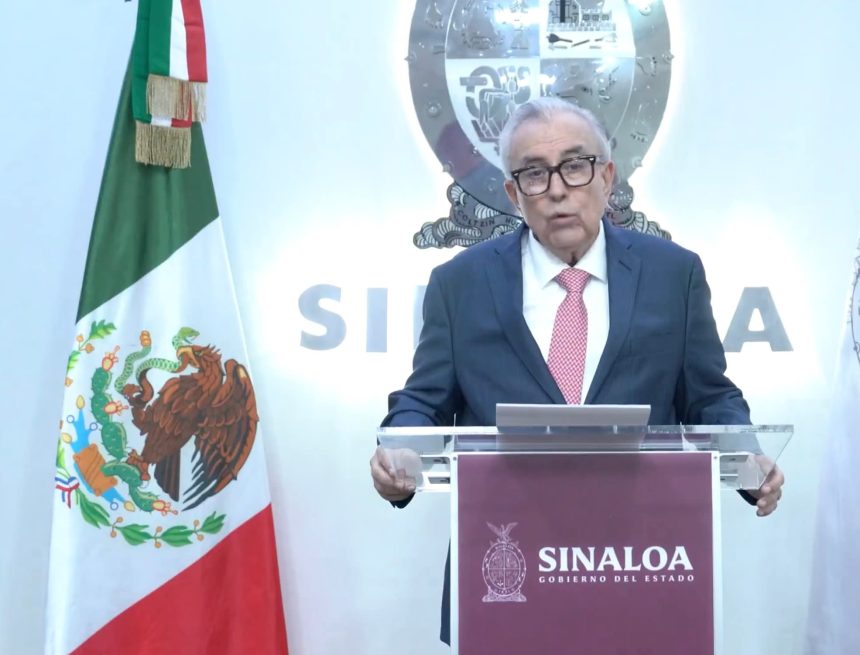 MÉXICO; GOBERNADOR DE SINALOA SE SEPARA DEL CARGO EN MEDIO DE SEÑALAMIENTOS DE EE.UU.