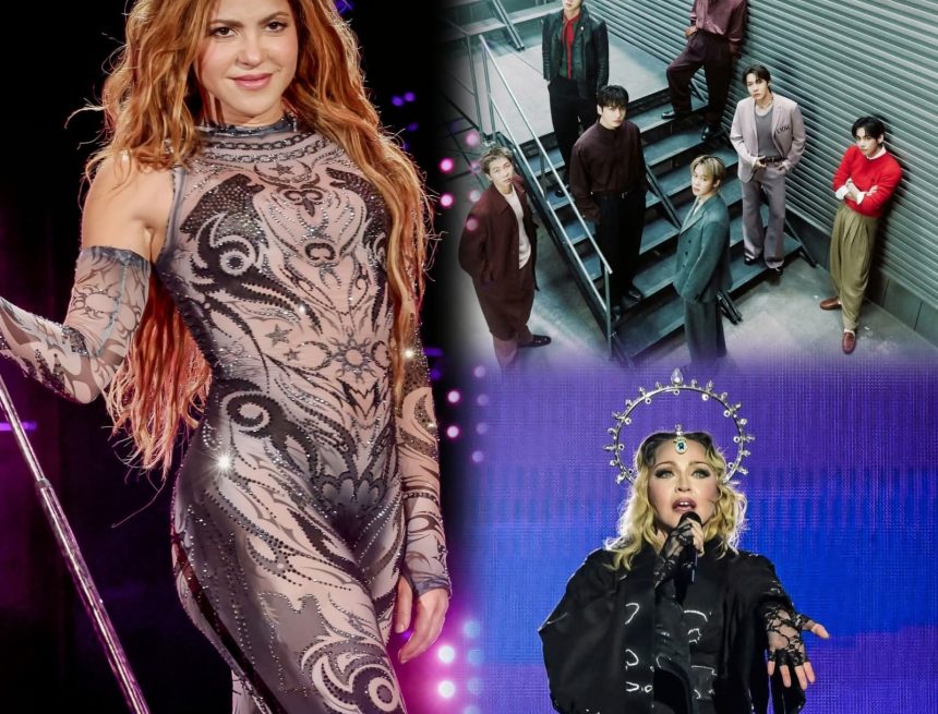 FIFA CONFIRMA A MADONNA, SHAKIRA Y BTS PARA EL SHOW DE LA FINAL DEL MUNDIAL 2026
