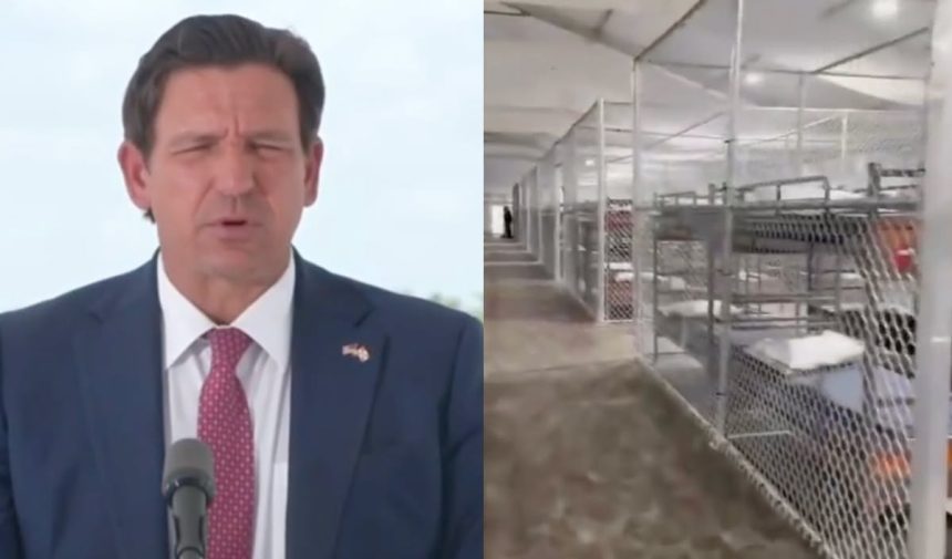 FLORIDA CERRARÁ EL CENTRO DE DETENCIÓN MIGRATORIA «ALLIGATOR ALCATRAZ» TRAS QUEDAR SIN DETENIDOS