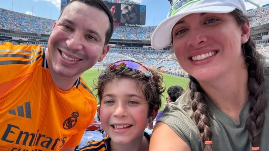DAMIEN SUEÑA CON VER A ESPAÑA JUNTO A SU HIJO EN LO QUE PODRÍA SER SU ÚLTIMO DÍA DEL PADRE