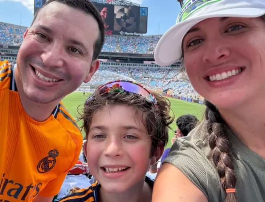 DAMIEN SUEÑA CON VER A ESPAÑA JUNTO A SU HIJO EN LO QUE PODRÍA SER SU ÚLTIMO DÍA DEL PADRE