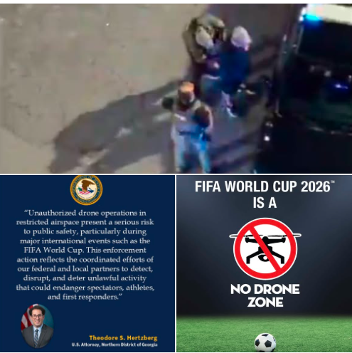 drom INMIGRANTE ES DETENIDO POR OPERAR UN DRON EN ZONA RESTRINGIDA DEL MUNDIAL 2026 Y PODRÍA SER DEPORTADO