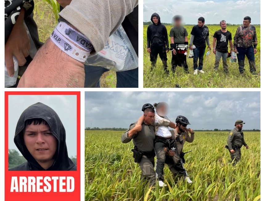 RESCATAN A MUJER EMBARAZADA ABANDONADA POR CONTRABANDISTA EN TEXAS DURANTE OPERATIVO FRONTERIZO