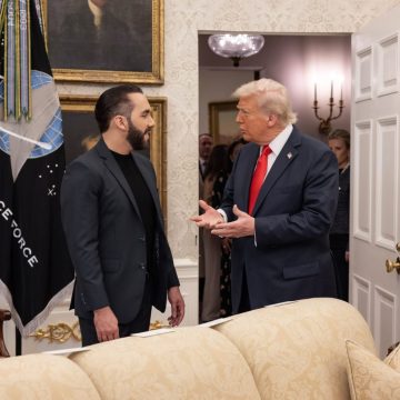 NAYIB BUKELE SE REUNIRÁ ESTE JUEVES CON DONALD TRUMP EN LA CASA BLANCA
