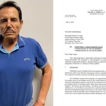 mayo 1 EL «MAYO» ZAMBADA ACEPTA CADENA PERPETUA EN ESTADOS UNIDOS