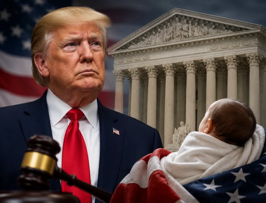 TRUMP ANUNCIA NUEVA OFENSIVA LEGAL PARA INTENTAR ELIMINAR LA CIUDADANÍA POR NACIMIENTO EN ESTADOS UNIDOS