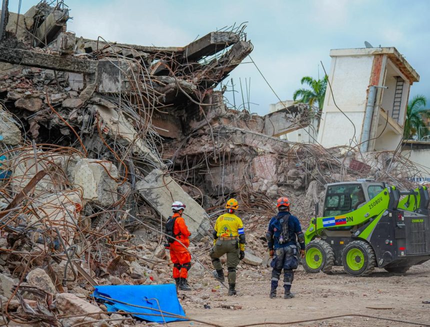 AUMENTA A 3,535 LA CIFRA DE FALLECIDOS POR LOS TERREMOTOS EN VENEZUELA