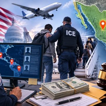 ice EE. UU. BUSCA LOCALIZAR A MIGRANTES DEPORTADOS PARA COBRAR MULTAS MIGRATORIAS PENDIENTES