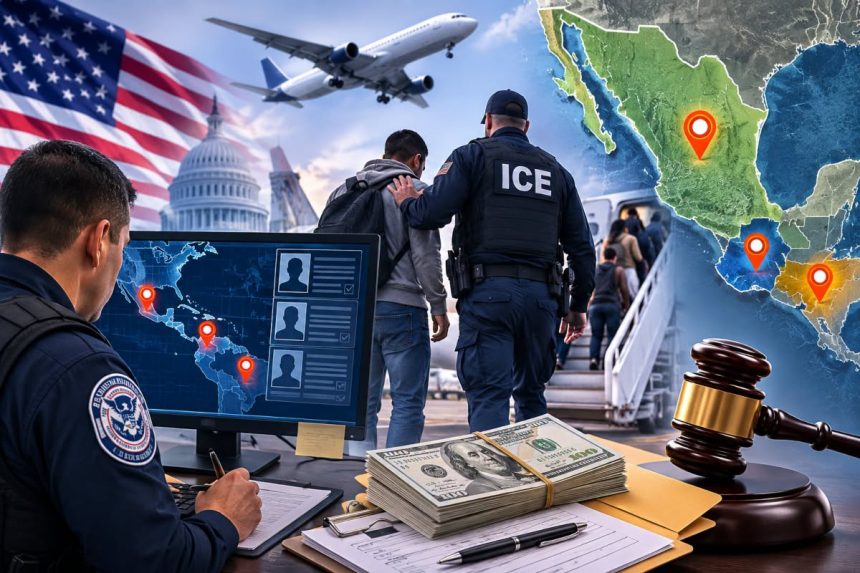 EE. UU. BUSCA LOCALIZAR A MIGRANTES DEPORTADOS PARA COBRAR MULTAS MIGRATORIAS PENDIENTES