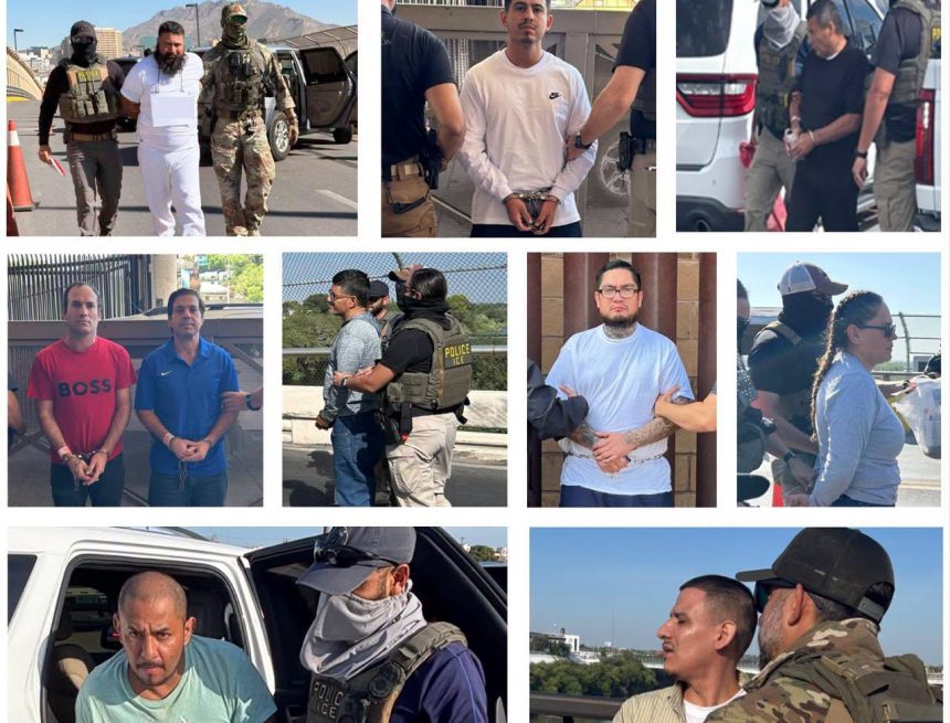 ESTADOS UNIDOS ENTREGA A MÉXICO A 10 FUGITIVOS BUSCADOS POR DELITOS GRAVES