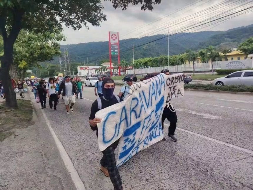 caravana “NO SE ARRIESGUEN”: ESTADOS UNIDOS ADVIERTE A NUEVA CARAVANA MIGRANTE HONDUREÑA