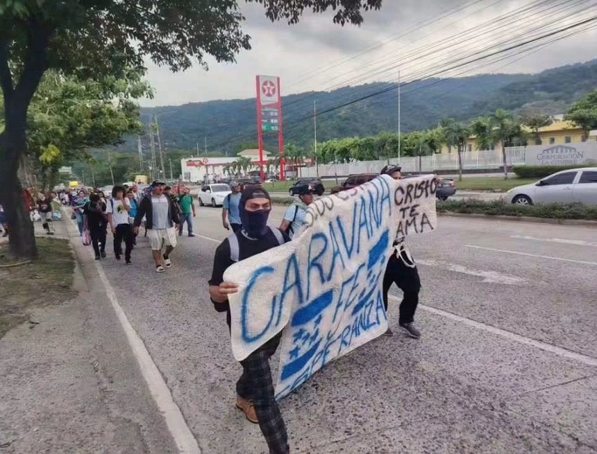 caravana “NO SE ARRIESGUEN”: ESTADOS UNIDOS ADVIERTE A NUEVA CARAVANA MIGRANTE HONDUREÑA