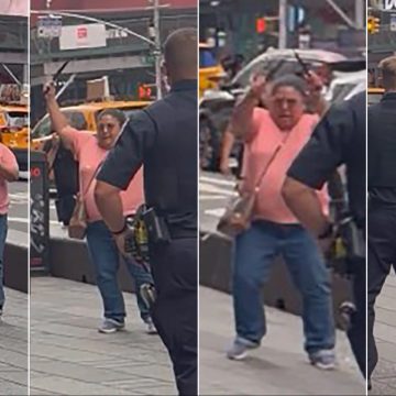IDENTIFICAN A MUJER SEÑALADA DE ATACAR A DOS PERSONAS EN TIMES SQUARE
