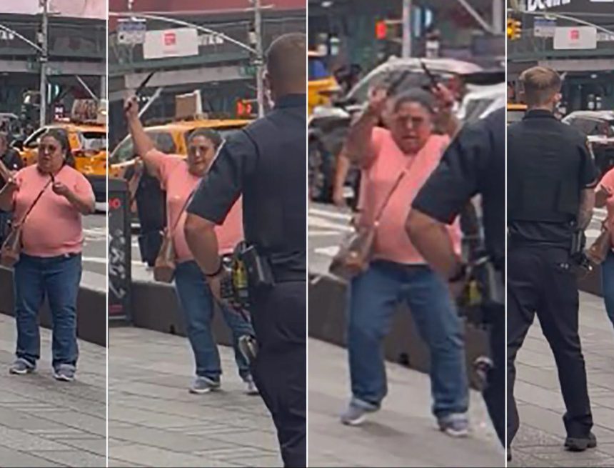 IDENTIFICAN A MUJER SEÑALADA DE ATACAR A DOS PERSONAS EN TIMES SQUARE