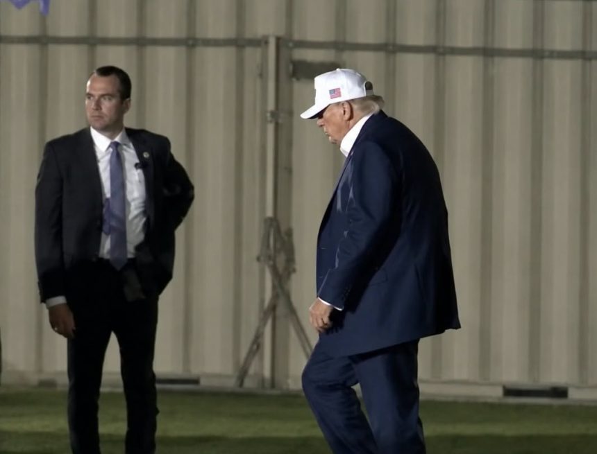TRUMP REGRESA ANTICIPADAMENTE A LA CASA BLANCA EN MEDIO DE ESCALADA DE TENSIONES EN MEDIO ORIENTE