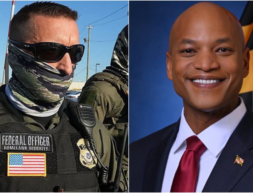 MARYLAND PROHÍBE EL USO DE MÁSCARAS A AGENTES DE ICE Y EL GOBIERNO DE TRUMP IMPUGNA LA MEDIDA