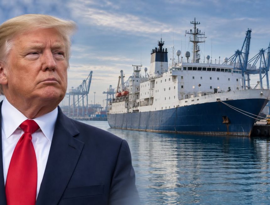 GOBIERNO DE TRUMP EVALÚA UTILIZAR BARCOS PARA DEPORTAR MIGRANTES A EL SALVADOR Y OTROS PAÍSES